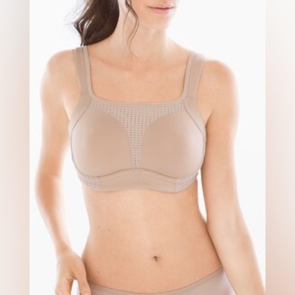 Soma Sport Max Support Underwire Sports Bra Beige 40C